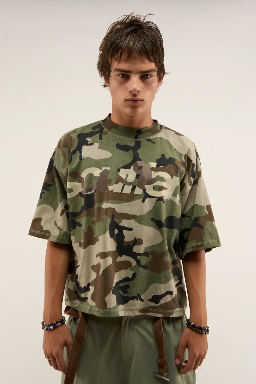 Scuffers Double Camo Green T-Shirt