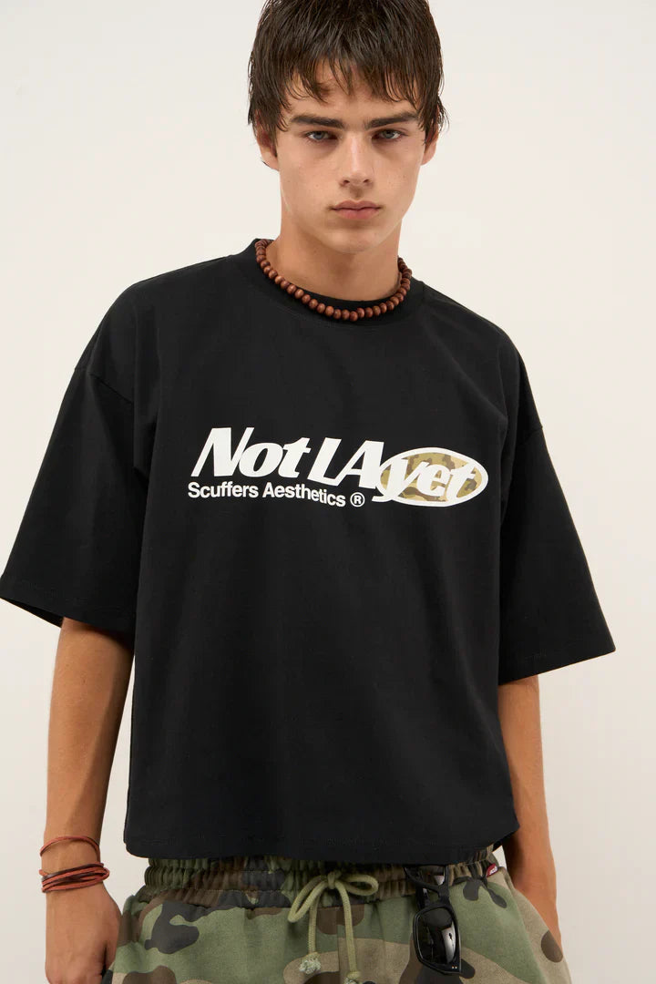 Scuffers Not LA Yet Black T-Shirt