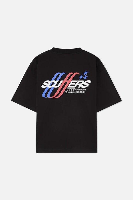 Scuffers Nation Black T-Shirt