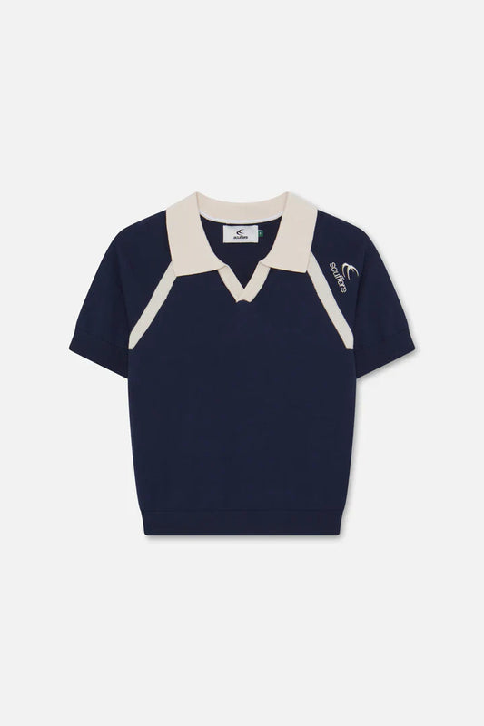 Scuffers Line Navy Polo