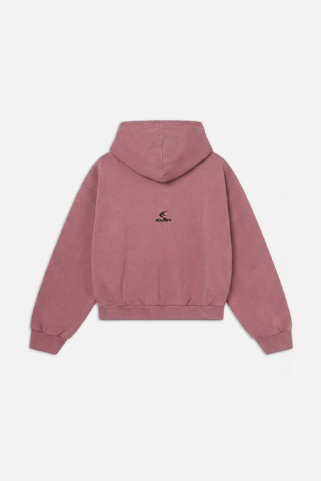 Scuffers Raw Burgundy Hoodie