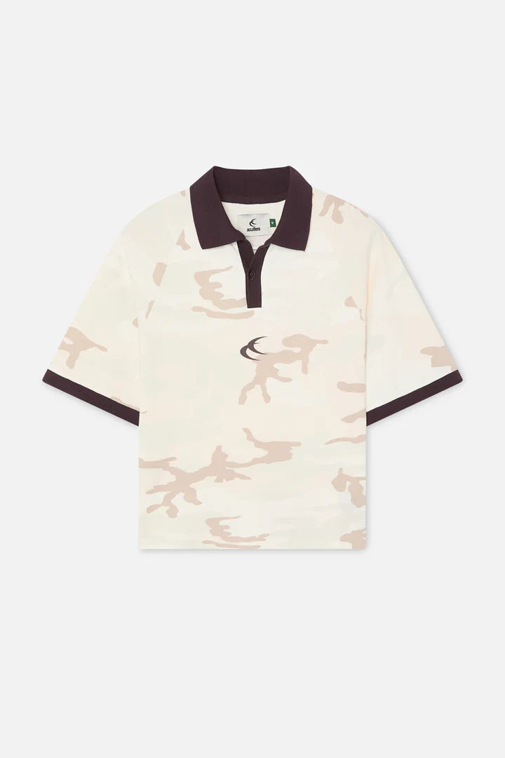 Scuffers Denmark Camo Polo