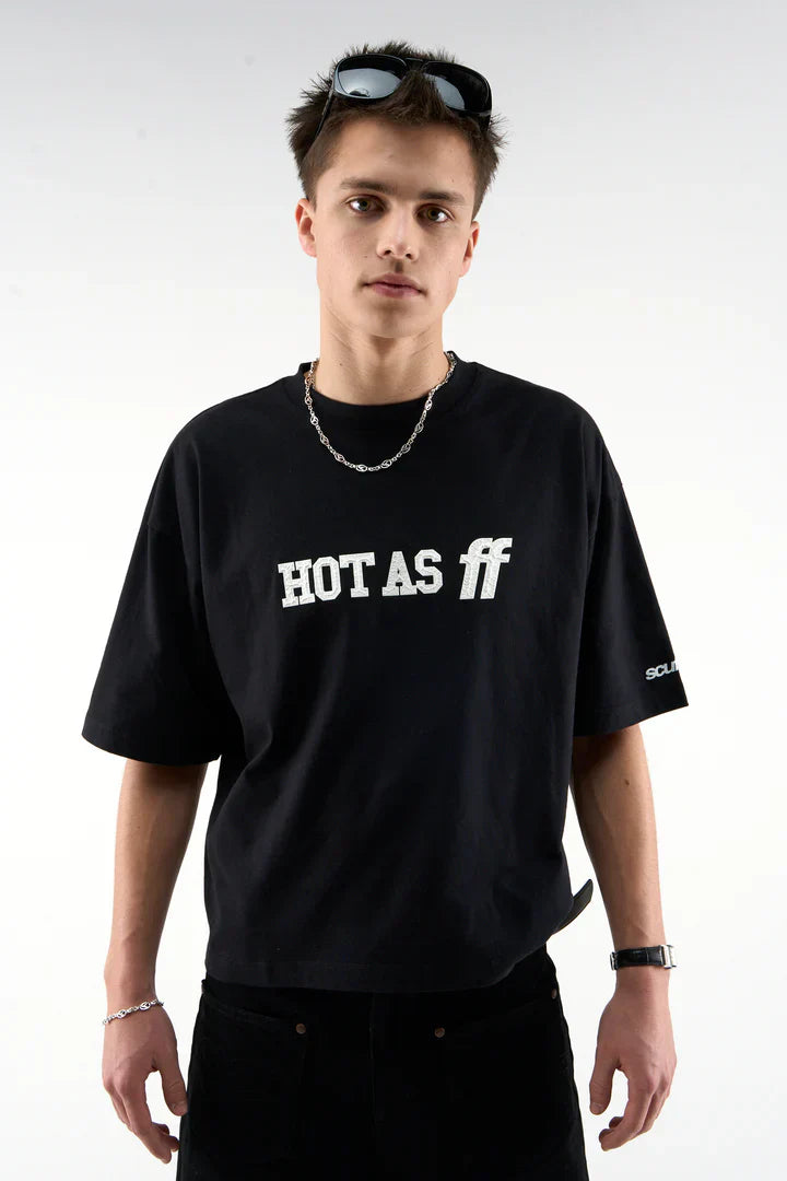 Scuffers Hot As FF Black T-Shirt