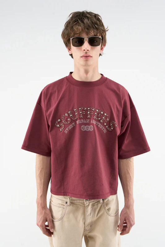 Scuffers Chief Burgundy T-Shirt