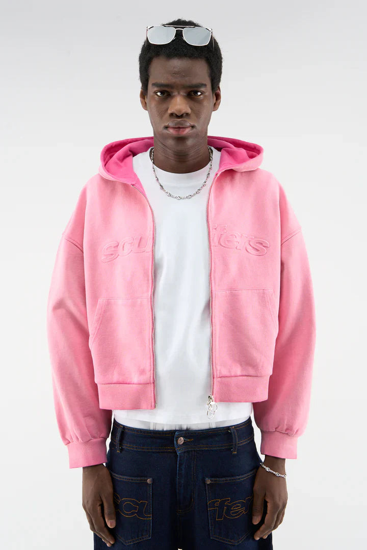 Scuffers Bullet Pink Zipper