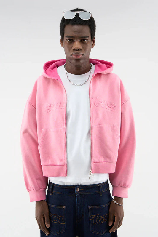 Scuffers Bullet Pink Zipper