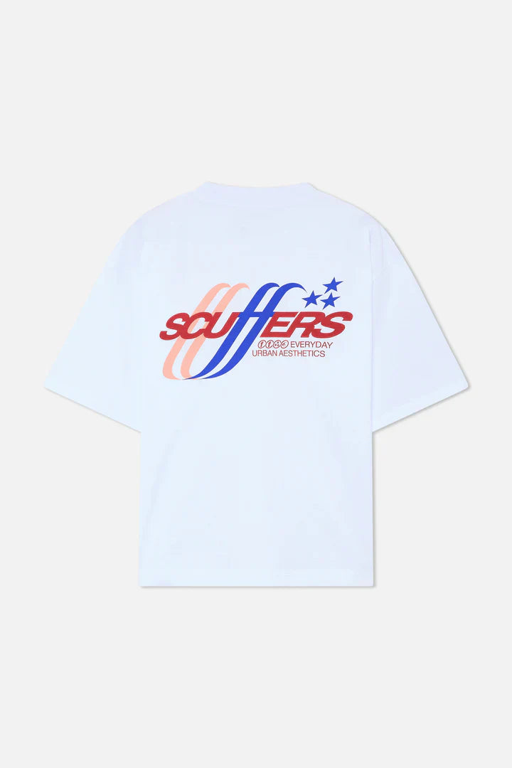 Scuffers Nation White T-Shirt