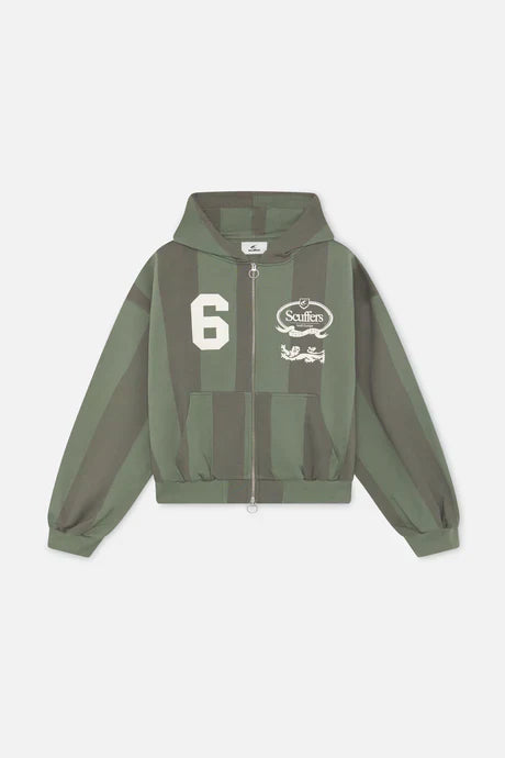 Scuffers Picadilly Green Zipper