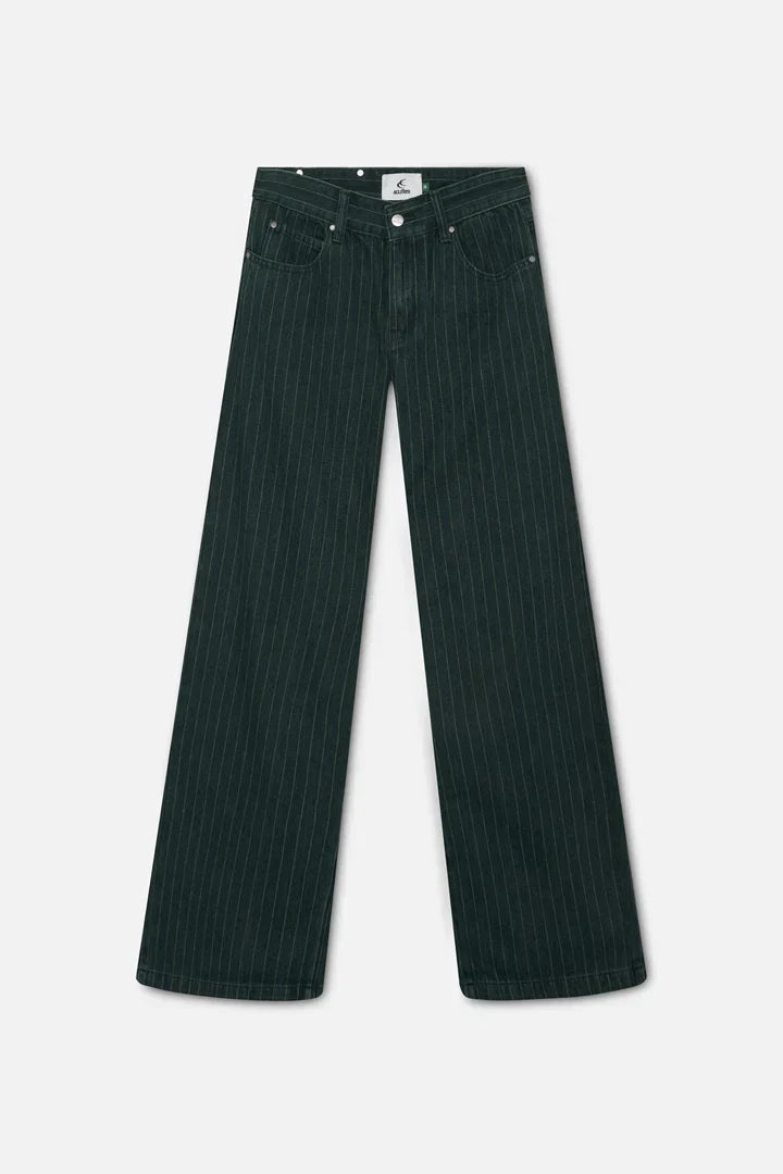 Scuffers Pinstripe Carrie Green Pants