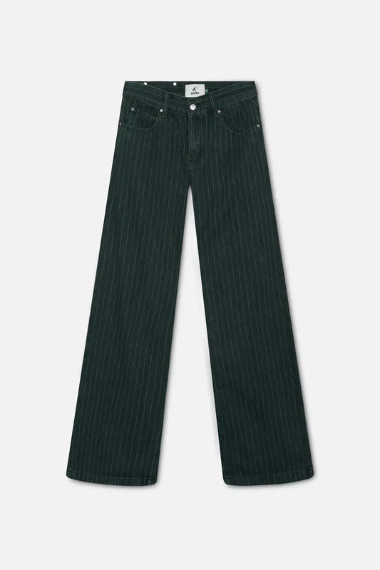 Scuffers Pinstripe Carrie Green Pants